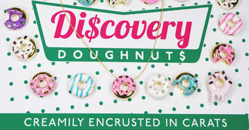 Sterling Donut Pendants