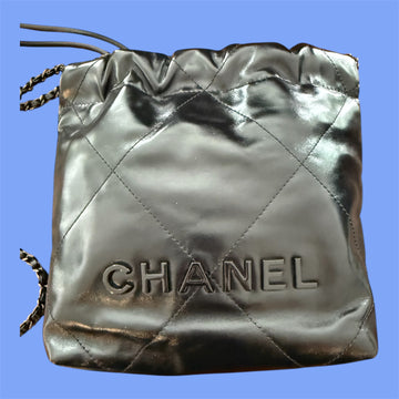 Chanel Bag - SO BLACK Mini 22 Hobo - Brand New